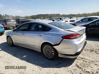 2018 Ford Fusion Hybrid Titanium with VIN 3FA6P0RU6JR155543, listed as a Copart auction lot 46081033 with 76,466 mi miles. Bid and sale history available at carsss.com. Image 2.