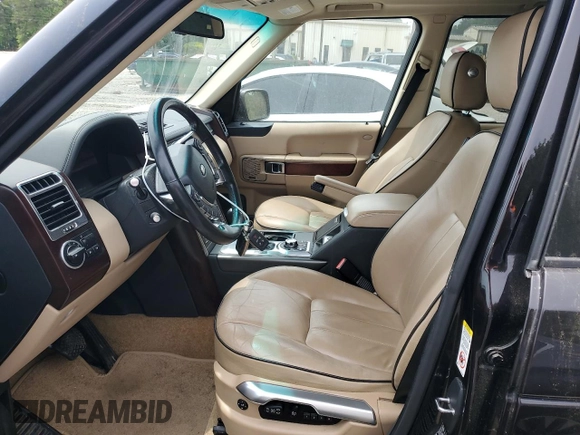 2010 Land Rover Range Rover HSE with VIN SALME1D41AA327565, listed as a Copart auction lot 56504005 with 122,900 mi miles and Clean title. Bid and sale history available at DreamBid. Image 7.