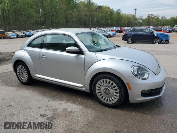 2014 Volkswagen Beetle 2.5L w/Sun with VIN 3VWJP7AT6EM607765, listed as a Copart auction lot 54327525 with Not Provided miles and Salvage Title. Bid and sale history available at DreamBid. Image 4.