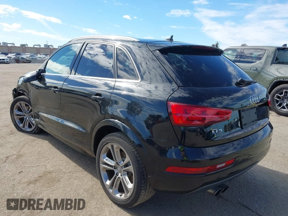 2017 Audi Q3 Premium Plus z VIN WA1HCCFS7HR001054, wystawiony jako IAAI lot #41583344 z przebiegiem 79 330 mil mil oraz . Historia ofert i sprzedaży dostępna na DreamBid. Obrazek 3.