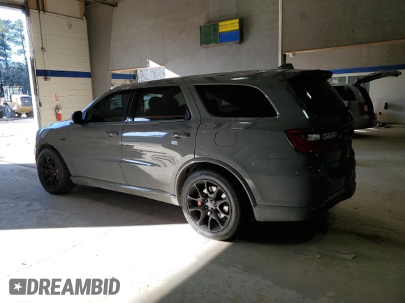2021 Dodge Durango SRT 392 with VIN 1C4SDJGJ4MC831801, listed as a Copart auction lot 89108055 with 29,215 mi miles and Salvage title. Bid and sale history available at DreamBid. Image 2.