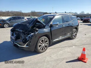 2018 GMC Terrain Denali z VIN 3GKALSEX0JL309862, wystawiony jako Copart lot #45236345 z przebiegiem 133 634 mil mil oraz Szkoda całkowita • Salvage title. Historia ofert i sprzedaży dostępna na DreamBid. Obrazek 1.