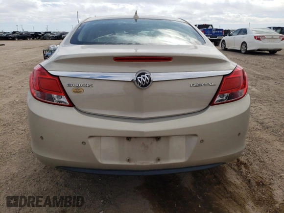 2012 Buick Regal Premium 1 with VIN 2G4GS5EK2C9142548, listed as a Copart auction lot 46497415 with 139,197 mi miles and Salvage title. Bid and sale history available at DreamBid. Image 6.