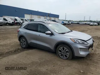 2021 Ford Escape SEL with VIN 1FMCU0H6XMUA63904, listed as a Copart auction lot 60810685 with 110,257 mi miles and Clean title. Bid and sale history available at DreamBid. Image 4.
