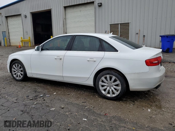 2013 Audi A4 Premium with VIN WAUAFAFL2DA059137, listed as a Copart auction lot 41964395 with 137,419 mi miles and Salvage Title. Bid and sale history available at carsss.com. Image 2.