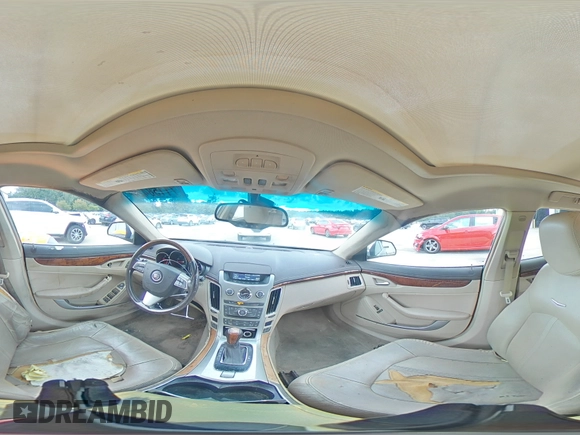 2009 Cadillac CTS RWD w/1SA with VIN 1G6DF577190101273, listed as a Copart auction lot 71158424 with 131,622 mi miles and Salvage Title. Bid and sale history available at carsss.com. Image 13.