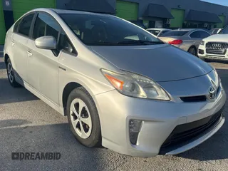 2014 Toyota Prius Four with VIN JTDKN3DUXE0378942, listed as a Copart auction lot 61500265 with 195,669 mi miles and Clean title. Bid and sale history available at DreamBid. Image 1.