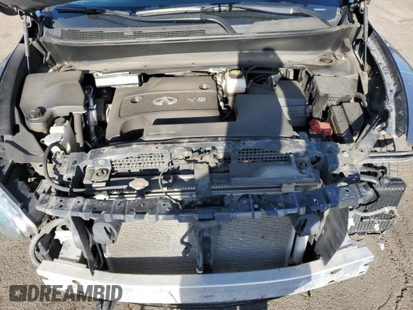 2015 Infiniti QX60 with VIN 5N1AL0MM3FC557643, listed as a Copart auction lot 52413595 with 120,136 mi miles and Salvage title. Bid and sale history available at DreamBid. Image 11.