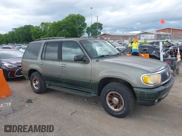 1999 Mercury Mountaineer with VIN 4M2DU55P4XUJ17716, listed as a IAAI auction lot 42488248 with 317,477 mi miles and . Bid and sale history available at DreamBid. Image 13.