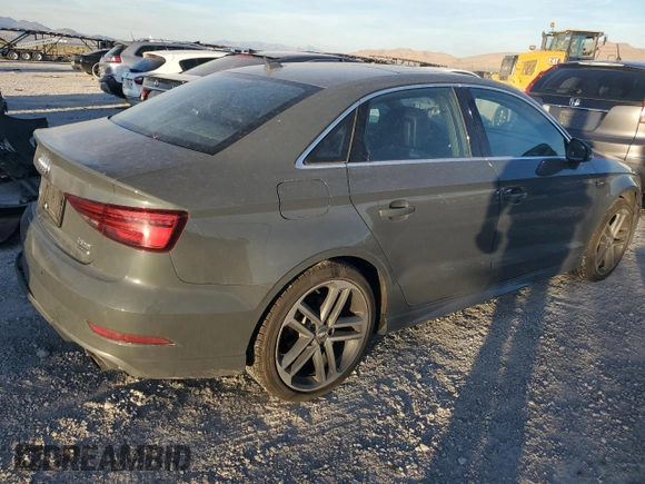 2017 Audi A3 Sedan Premium Plus with VIN WAUJ8GFF3H1027147, listed as a Copart auction lot 74845903 with 45,195 mi miles. Bid and sale history available at carsss.com. Image 3.