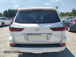 2017 Lexus LX 570 with VIN JTJHY7AX6H4230935, listed as a Copart auction lot 66151045 with 121,655 mi miles and Clean title. Bid and sale history available at DreamBid. Image 6.