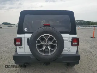 2024 Jeep Wrangler Sport S with VIN 1C4PJXAG3RW368392, listed as a Copart auction lot 52962535 with 9,128 mi miles and Salvage title. Bid and sale history available at DreamBid. Image 6.