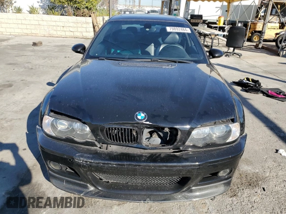 2003 BMW 3 Series M3 with VIN WBSBL934X3JR23547, listed as a Copart auction lot 79892484 with 117,165 mi miles and Salvage title. Bid and sale history available at DreamBid. Image 5.