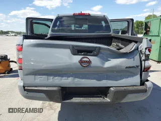 2024 Nissan Frontier SL с VIN 1N6ED1EJ3RN672021, выставлен на аукционе Copart как лот 58386945 с пробегом 3 675 миль миль и Списание • Salvage title. История ставок и продаж доступна на DreamBid. Изображение 6.