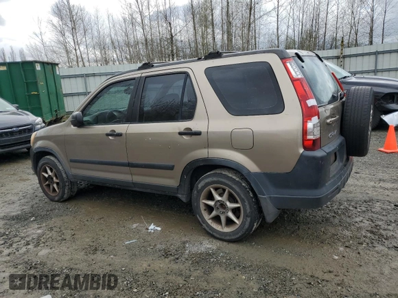 2006 Honda CR-V LX with VIN JHLRD78556C005175, listed as a Copart auction lot 51446315 with 185,801 mi miles and Salvage Title. Bid and sale history available at carsss.com. Image 2.