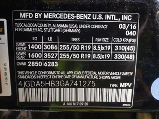 2016 Mercedes-Benz GLE 350 с VIN 4JGDA5HB3GA741275, выставлен на аукционе IAAI как лот 42284856 с пробегом 92 807 миль миль и . История ставок и продаж доступна на DreamBid. Изображение 9.