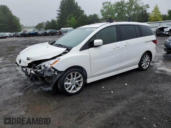2012 Mazda 5 Touring z VIN JM1CW2CL8C0128309, wystawiony jako Copart lot #57406435 z przebiegiem 122 426 mil mil oraz Szkoda całkowita • Salvage title. Historia ofert i sprzedaży dostępna na DreamBid. Obrazek 1.