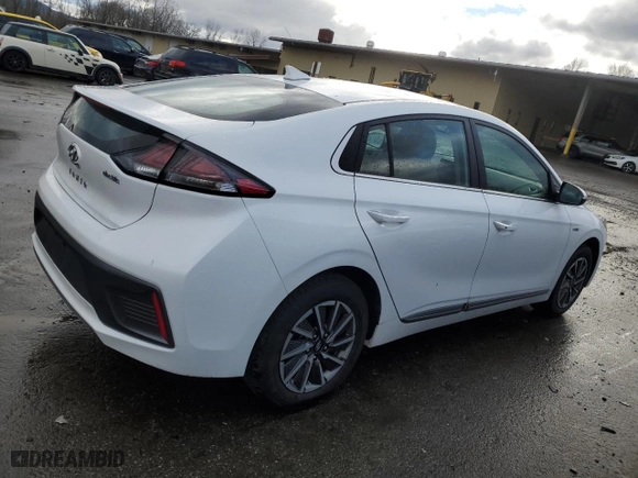 2020 Hyundai Ioniq Electric Limited with VIN KMHC85LJ0LU076981, listed as a Copart auction lot 79747603 with NaN miles. Bid and sale history available at carsss.com. Image 3.