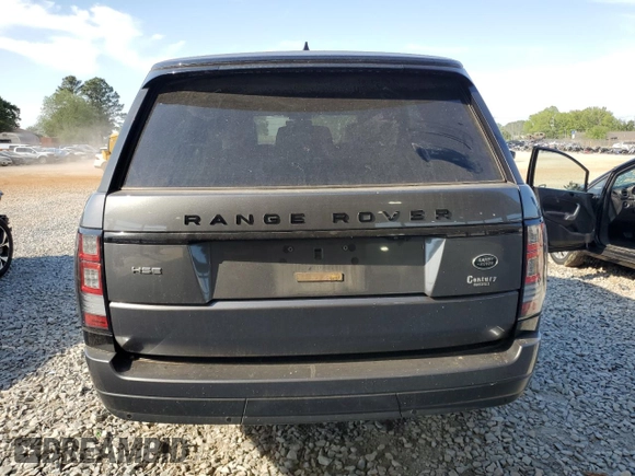 2017 Land Rover Range Rover HSE с VIN SALGS2FVXHA361547, выставлен на аукционе Copart как лот 53793025 с пробегом 122 420 миль миль и Списание • Salvage title. История ставок и продаж доступна на DreamBid. Изображение 6.