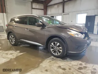 2017 Nissan Murano SL with VIN 5N1AZ2MH5HN171911, listed as a Copart auction lot 41733455 with 175,996 mi miles and Salvage Title. Bid and sale history available at carsss.com. Image 4.