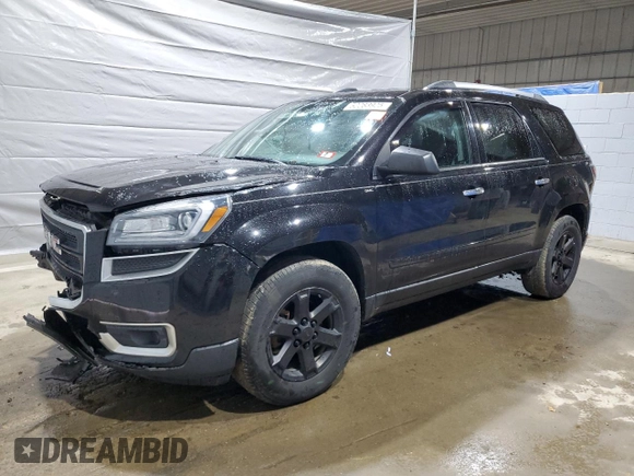 2016 GMC Acadia SLE with VIN 1GKKVNED2GJ126582, listed as a Copart auction lot 52283925 with Not provided miles and Salvage title. Bid and sale history available at DreamBid. Image 1.
