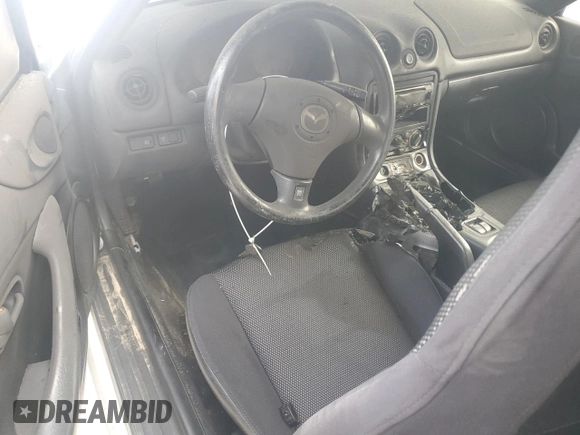 2003 Mazda MX-5 Miata Cloth with VIN JM1NB353430304103, listed as a Copart auction lot 50574245 with Not provided miles and Salvage title. Bid and sale history available at DreamBid. Image 8.