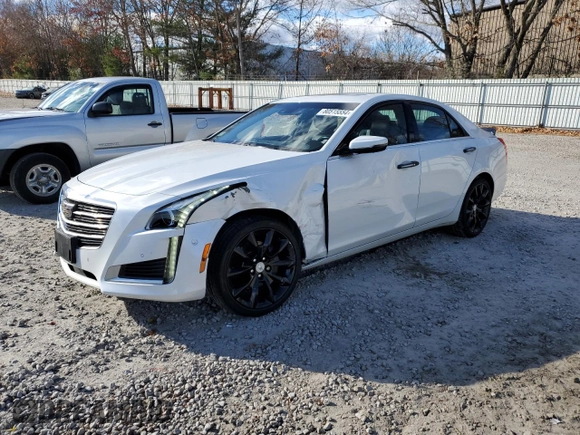 2016 Cadillac CTS with VIN 1G6AZ5SS8G0197616, listed as a Copart auction lot 80515554 with 61,355 mi miles and Salvage Title. Bid and sale history available at DreamBid. Image 1.