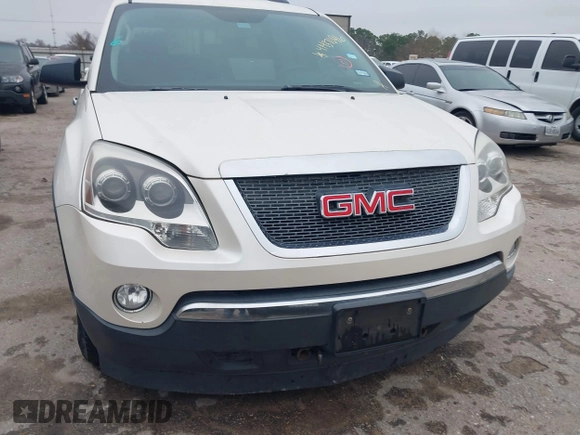 2010 GMC Acadia SL with VIN 1GKLRKED6AJ177937, listed as a IAAI auction lot 41437086 with 221,505 mi miles. Bid and sale history available at carsss.com. Image 6.