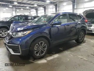 2020 Honda CR-V EX-L with VIN 2HKRW2H81LH634324, listed as a Copart auction lot 60257245 with 47,135 mi miles and Salvage title. Bid and sale history available at DreamBid. Image 1.