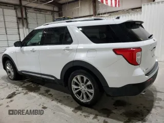 2023 Ford Explorer Limited with VIN 1FMSK8FH3PGA57482, listed as a Copart auction lot 50698485 with 46,157 mi miles and Salvage Title. Bid and sale history available at carsss.com. Image 2.