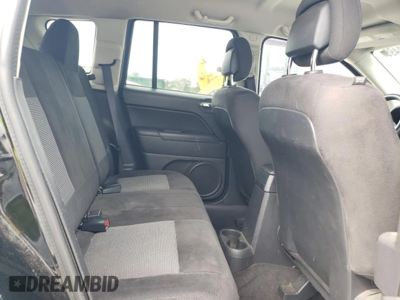 2017 Jeep Compass Sport with VIN 1C4NJCBA4HD147548, listed as a Copart auction lot 55671495 with 108,592 mi miles and Salvage title. Bid and sale history available at DreamBid. Image 11.