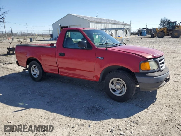 2004 Ford F-150 XL with VIN 2FTRF17264CA89459, listed as a Copart auction lot 52514715 with 61,576 mi miles and Salvage title. Bid and sale history available at DreamBid. Image 4.