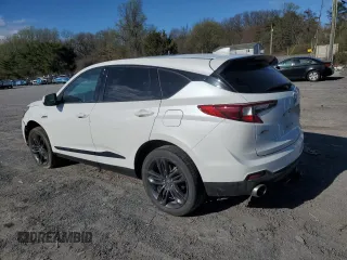2021 Acura RDX w/A-Spec Package with VIN 5J8TC2H60ML031795, listed as a Copart auction lot 52299185 with 81,351 mi miles and Salvage Title. Bid and sale history available at DreamBid. Image 2.