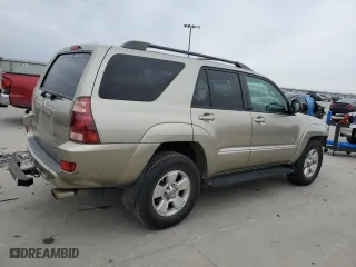 2005 Toyota 4Runner SR5 with VIN JTEZU14R750059821, listed as a Copart auction lot 89018555 with 117,173 mi miles and Salvage Title. Bid and sale history available at carsss.com. Image 3.