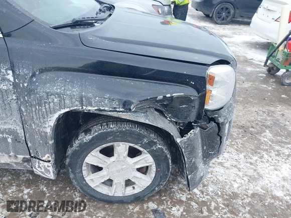 2010 GMC Terrain SLE-1 with VIN 2CTFLCEW0A6333764, listed as a IAAI auction lot 41410557 with 136,633 mi miles. Bid and sale history available at carsss.com. Image 12.
