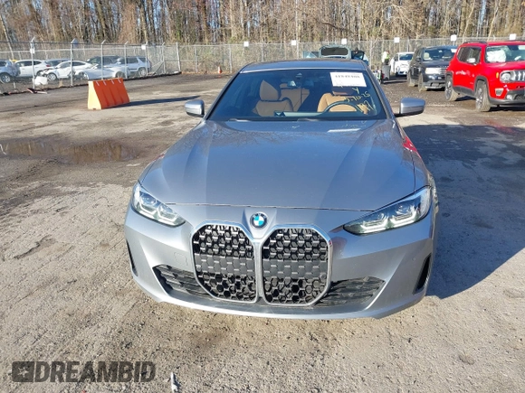 2024 BMW 4 Series 430i xDrive with VIN WBA73AV07RFR08229, listed as a IAAI auction lot 41848408 with 19,493 mi miles. Bid and sale history available at carsss.com. Image 12.