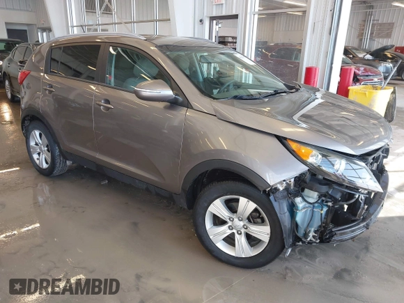 2012 Kia Sportage LX with VIN KNDPB3A23C7317650, listed as a IAAI auction lot 41631193 with 96,433 mi miles. Bid and sale history available at carsss.com. Image 1.