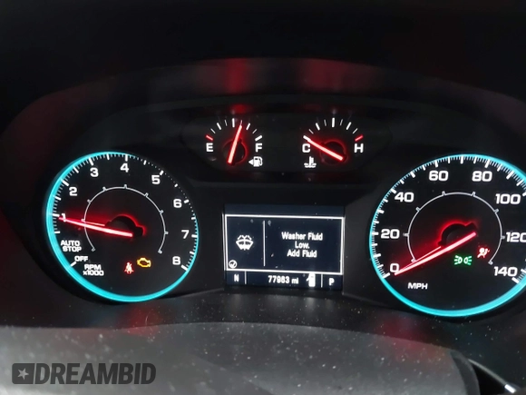 2020 Chevrolet Equinox LS with VIN 3GNAXHEV6LS501658, listed as a IAAI auction lot 41980000 with 77,963 mi miles. Bid and sale history available at carsss.com. Image 7.