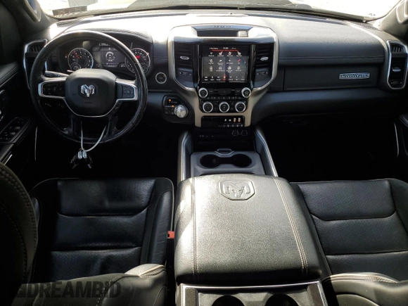 2019 Ram 1500 Laramie with VIN 1C6SRFDT3KN602992, listed as a Copart auction lot 44276045 with 79,272 mi miles and Salvage Title. Bid and sale history available at carsss.com. Image 8.