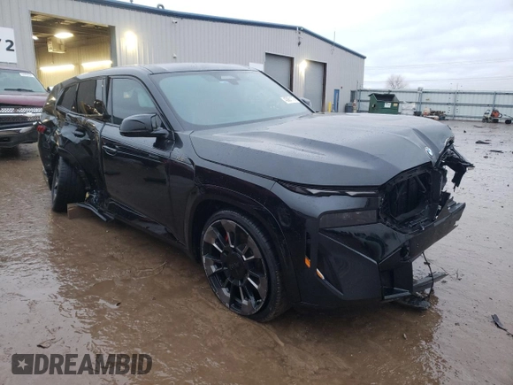 2023 BMW XM z VIN 5YM23CS05P9S12744, wystawiony jako Copart lot #43061175 z przebiegiem Nie podano mil oraz Szkoda całkowita • Salvage title. Historia ofert i sprzedaży dostępna na DreamBid. Obrazek 4.