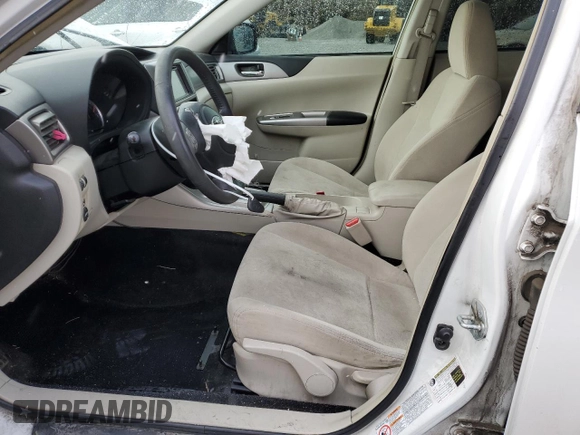 2009 Subaru Impreza i с VIN JF1GE60669H521090, выставлен на аукционе Copart как лот 48390365 с пробегом Не указан миль и Списание • Salvage title. История ставок и продаж доступна на DreamBid. Изображение 7.