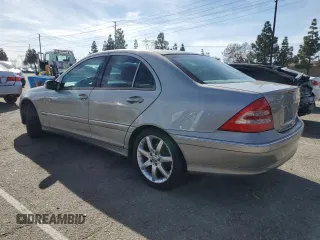 2003 Mercedes-Benz C 230 Kompressor with VIN WDBRF40J03F433176, listed as a Copart auction lot 45996935 with 206,876 mi miles and Salvage Title. Bid and sale history available at DreamBid. Image 2.