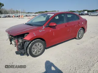 2018 Kia Rio S with VIN 3KPA24AB3JE086046, listed as a Copart auction lot 75335714 with 87,637 mi miles and Salvage Title. Bid and sale history available at carsss.com. Image 1.