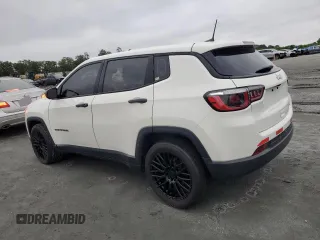 2019 Jeep Compass Sport with VIN 3C4NJCAB9KT778064, listed as a Copart auction lot 58696275 with 110,878 mi miles and Salvage title. Bid and sale history available at DreamBid. Image 2.