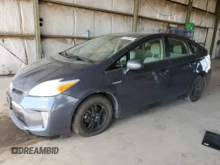 2013 Toyota Prius One with VIN JTDKN3DU6D1620005, listed as a Copart auction lot 63706185 with 175,325 mi miles and Clean title. Bid and sale history available at DreamBid. Image 1.
