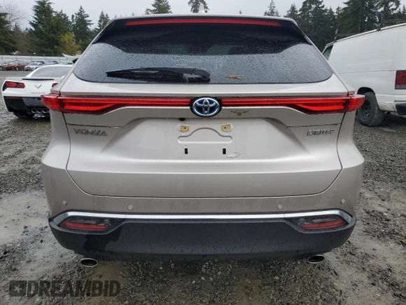 2024 Toyota Venza LE with VIN JTEAAAAH7RJ166014, listed as a Copart auction lot 50963565 with 3,954 mi miles and Salvage Title. Bid and sale history available at carsss.com. Image 6.