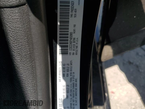 2015 Chrysler 200 Limited with VIN 1C3CCCAB2FN652883, listed as a Copart auction lot 65592955 with 165,709 mi miles and Salvage title. Bid and sale history available at DreamBid. Image 12.