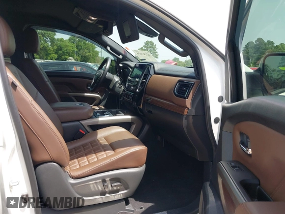 2024 Nissan Titan Pro-4X with VIN 1N6AA1ED7RN101486, listed as a IAAI auction lot 42243136 with 39,223 mi miles and . Bid and sale history available at DreamBid. Image 5.