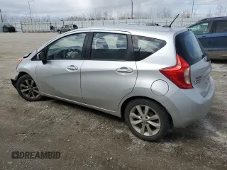 2015 Nissan Note SV with VIN 3N1CE2CP6FL360018, listed as a Copart auction lot 54950115 with 159,307 mi miles and Salvage title. Bid and sale history available at DreamBid. Image 2.