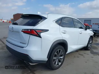 2016 Lexus NX 200t with VIN JTJYARBZ1G2039501, listed as a IAAI auction lot 41796628 with 99,924 mi miles. Bid and sale history available at carsss.com. Image 4.